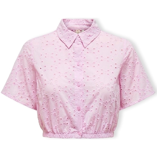 Kleidung Damen Tops / Blusen Only Kala Alicia Shirt - Pirouette Rosa