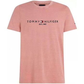 Kleidung Herren T-Shirts & Poloshirts Tommy Hilfiger MW0MW35186-TJ5 TEABERRY BLOSSOM Rosa
