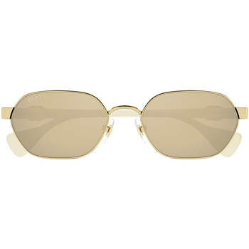 Uhren & Schmuck Sonnenbrillen Gucci -Sonnenbrille GG1593S 002 Gold