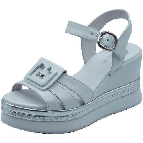Schuhe Damen Sandalen / Sandaletten NeroGiardini E410570D Loira Weiss
