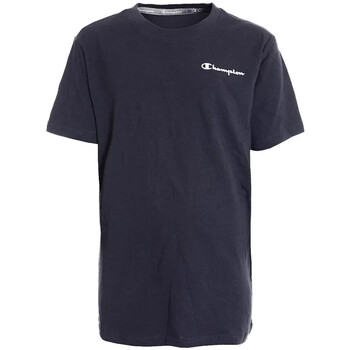 Kleidung Jungen T-Shirts Champion CHZ193380-2192 Blau