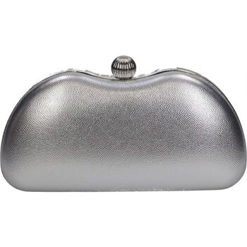 Taschen Damen Abendtasche und Clutch Bolsos M. BOLSOS M. M2307C-16 Silbern