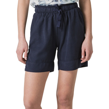 Kleidung Damen Shorts / Bermudas Deha Shorts In Tencel Blau
