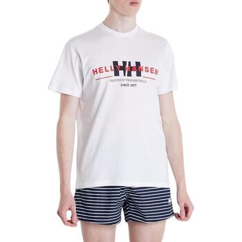 Kleidung T-Shirts Helly Hansen  Weiss