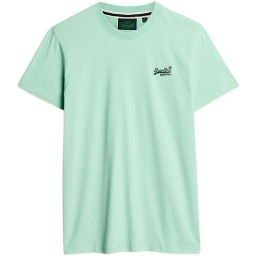 Kleidung Herren T-Shirts Superdry  Grün