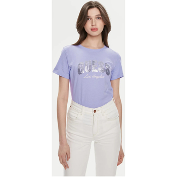 Kleidung Damen T-Shirts & Poloshirts Guess W4GI31 I3Z14 Violett