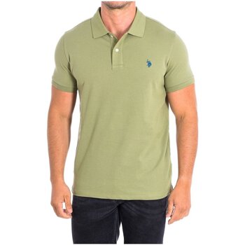 Kleidung Herren T-Shirts & Poloshirts U.S Polo Assn. 61423-246 Grün