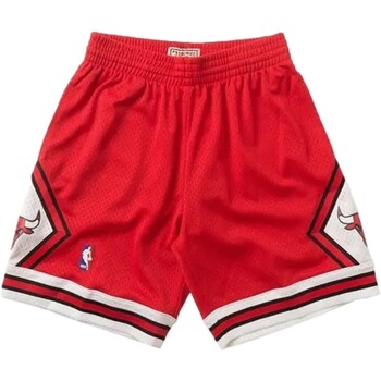 Kleidung Herren Shorts / Bermudas Mitchell And Ness  Rot