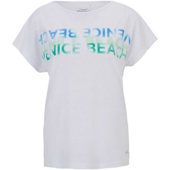 Kleidung Damen T-Shirts Venice Beach Sport VB_Tia DCTL 03 T-Shirt 100143/100 100 Weiss