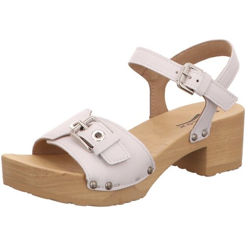 Schuhe Damen Sandalen / Sandaletten Softclox Sandaletten Sandale S3639 Nappa Weiss