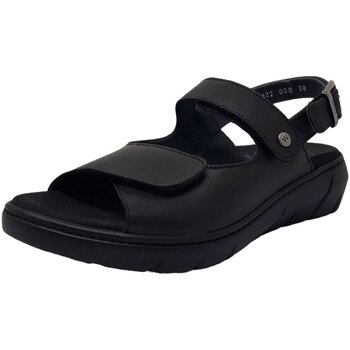 Schuhe Damen Sandalen / Sandaletten Wolky Sandaletten Corfu Verona leather 0410322/000 Schwarz