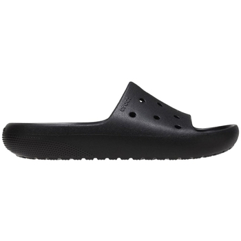 Schuhe Damen Pantoffel Crocs CLASSIC SLIDE V2 BLK Schwarz