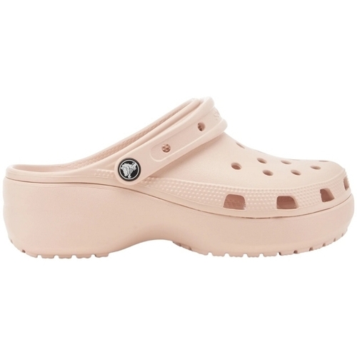 Schuhe Damen Pantoffel Crocs CLASSIC PLATFORM CLOG W Rosa