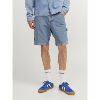 Kleidung Herren Shorts / Bermudas Jack & Jones 12252719 CARPENTER-BLUE DENIM Blau