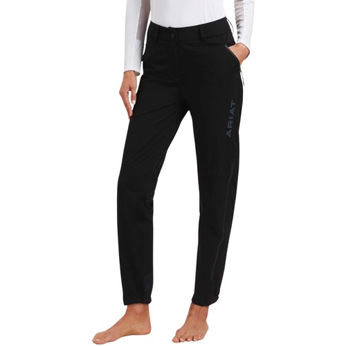 Kleidung Damen Hosen Ariat Pantalon imperméable full grip femme  Venture H2O Shell Schwarz
