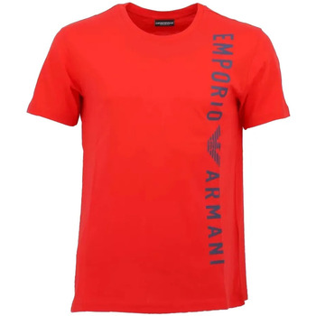 Kleidung Herren T-Shirts Emporio Armani Eagle Rot
