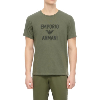 Kleidung Herren T-Shirts Emporio Armani Eagle Kaki