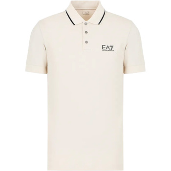 Kleidung Herren T-Shirts & Poloshirts Emporio Armani EA7 Polo Beige