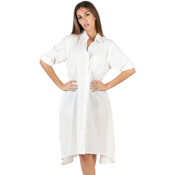 Kleidung Damen Kleider Isla Bonita By Sigris Kleid Weiss
