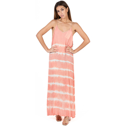 Kleidung Damen Maxikleider Isla Bonita By Sigris Langes Midi -Kleid Rosa