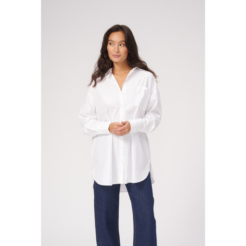 Teeshoppen Oversized Weiss