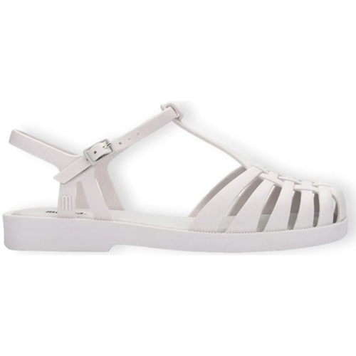 Schuhe Damen Sandalen / Sandaletten Melissa Aranha Quadrada Sandals - White Weiss