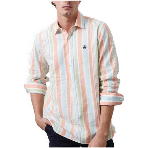 Kleidung Herren Langärmelige Hemden Altonadock  Multicolor