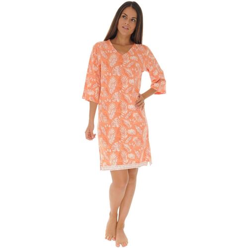 Kleidung Damen Pyjamas/ Nachthemden Christian Cane GARDELIA Orange