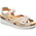 Schuhe Damen Sandalen / Sandaletten Calzamedi ORTHOPÄDISCHE SANDALEN  0804 VOLLSTÄNDIGE ÖFFNUNG Beige