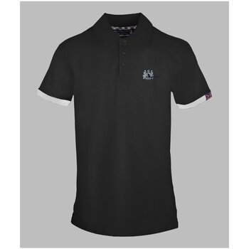 Kleidung Herren T-Shirts & Poloshirts Aquascutum P0052399 Schwarz