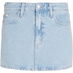 Kleidung Damen Röcke Ck Jeans Micro Mini Skirt Marine