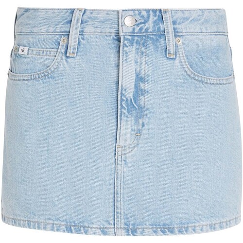 Kleidung Damen Röcke Ck Jeans Micro Mini Skirt Blau