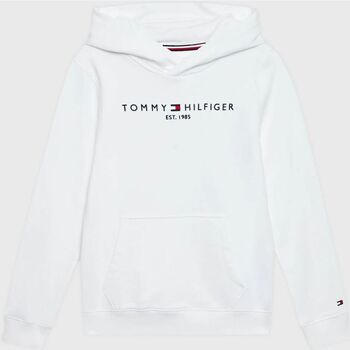 Kleidung Kinder Sweatshirts Tommy Hilfiger KS0KS00205T ESSTL HDD-YBR WHITE Weiss