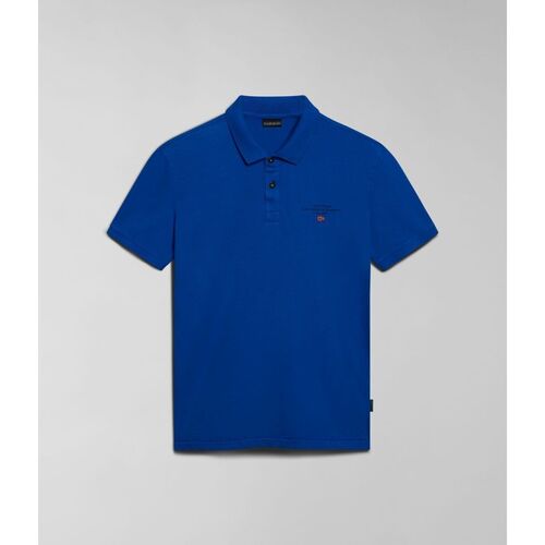 Kleidung Herren T-Shirts & Poloshirts Napapijri ELBAS JERSEY - NP0A4GB4-B2L1 BLUE LAPIS Blau