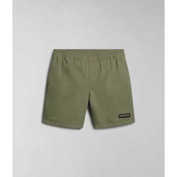 Kleidung Herren Shorts / Bermudas Napapijri N-BOYD NP0A4HOU-GAE GREEN LICHEN Grün