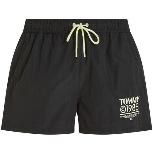 Kleidung Herren Badeanzug /Badeshorts Tommy Jeans  Schwarz
