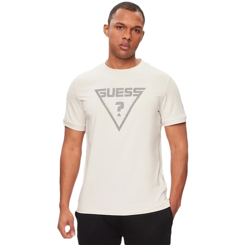 Kleidung Herren T-Shirts Guess Active Weiss
