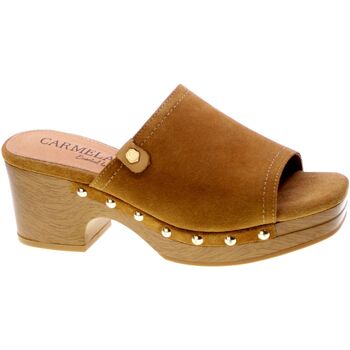 Schuhe Damen Pantoffel Carmela 143736 Beige