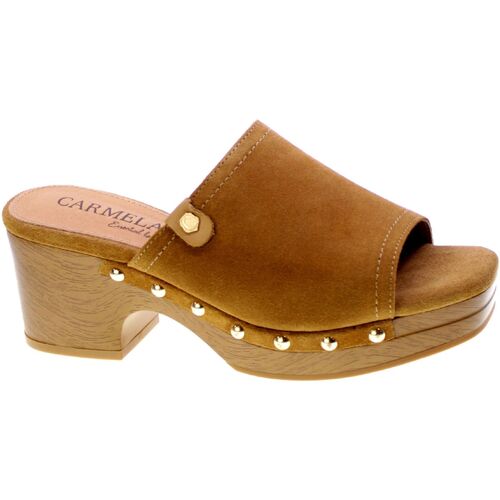 Schuhe Damen Pantoffel Carmela 143736 Beige