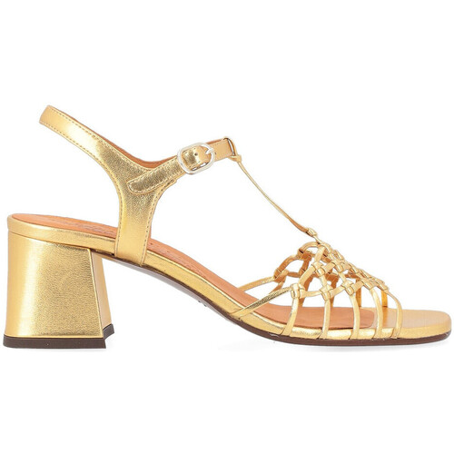 Schuhe Damen Sandalen / Sandaletten Chie Mihara Sandale  Lantes aus goldenem Leder Other