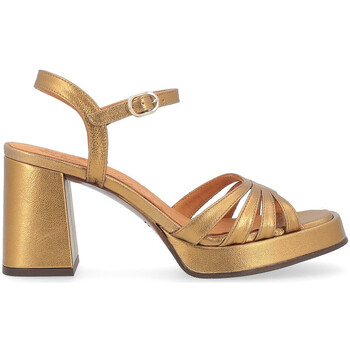 Schuhe Damen Pumps Chie Mihara Bronzefarbene Sandale mit Absatz Other