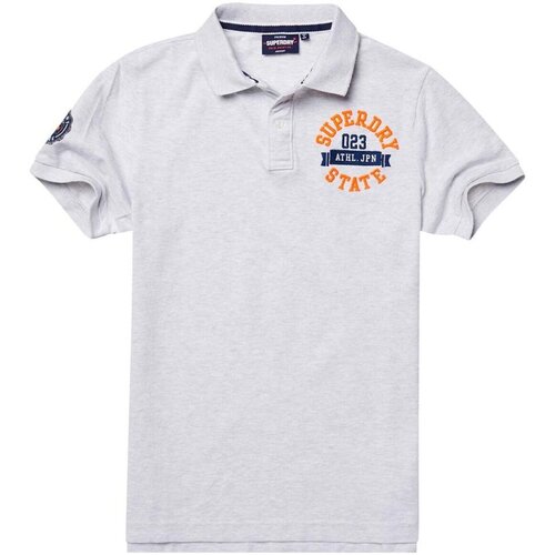 Kleidung Herren T-Shirts & Poloshirts Superdry M1110008A Grau