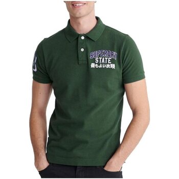 Kleidung Herren T-Shirts & Poloshirts Superdry M1110008A Grün