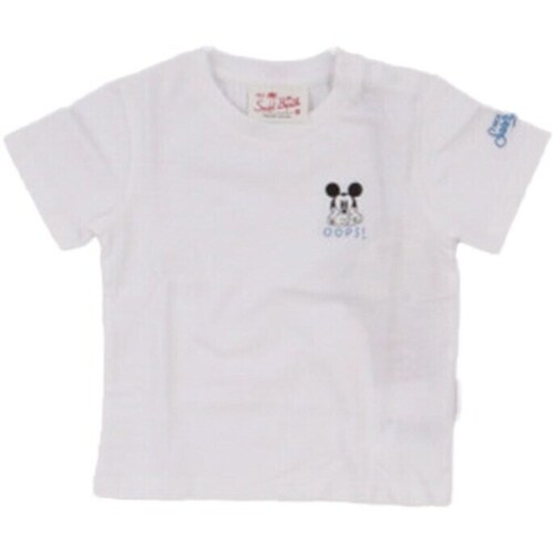 Kleidung Jungen T-Shirts Mc2 Saint Barth POT0002 01252F Weiss