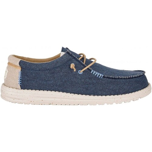 Schuhe Herren Sneaker Low HEYDUDE 40952 Blau