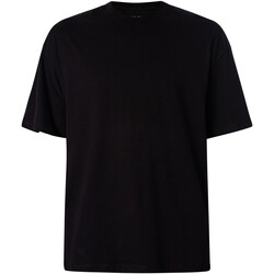 Kleidung Herren T-Shirts Jack & Jones Bradley T-Shirt Schwarz