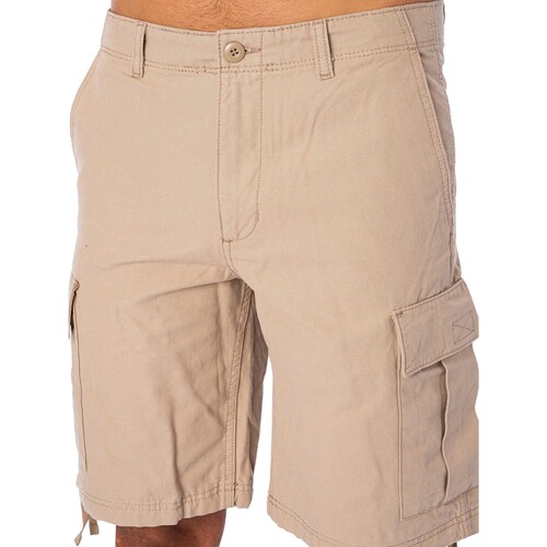 Kleidung Herren Shorts / Bermudas Jack & Jones Cole Barkley Cargo-Shorts Beige