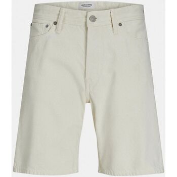 Kleidung Herren Shorts / Bermudas Jack & Jones 12249043 TONY-ECRU Weiss