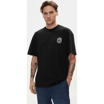 Kleidung Herren T-Shirts & Poloshirts Jack & Jones 12249223 DIRK-BLACK Schwarz