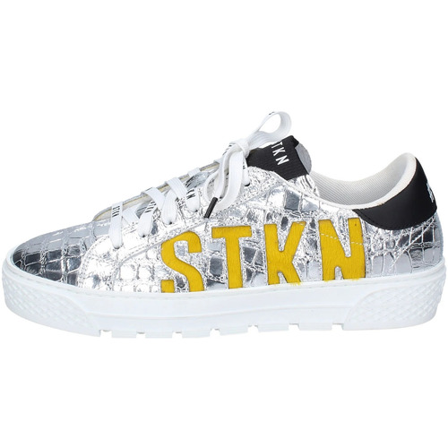 Schuhe Damen Sneaker Stokton EX286 Silbern